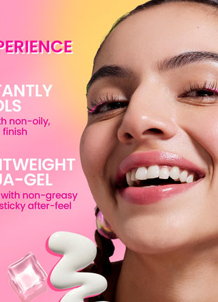 Dot & Key Watermelon Cooling Sunscreen SPF 50+ PA++++ | With Hyaluronic Acid, Instantly Cools Skin, Broad Spectrum Protection | Controls Excess Oil, Checks Tanning, No White Cast, All Skin Types | 50g 