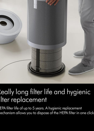 Dyson Air Purifier Big+Quiet |Covers 1100 Sq. Ft| Advanced HEPA H13 filtration|Removes 99.95% of allergens & pollutants as small as PM 0.1| LCD Screen |Smart Control| 2 Year Warranty 
