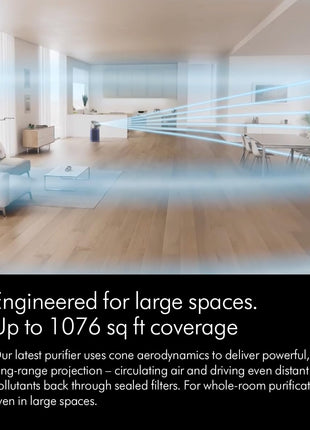 Dyson Air Purifier Big+Quiet |Covers 1100 Sq. Ft| Advanced HEPA H13 filtration|Removes 99.95% of allergens & pollutants as small as PM 0.1| LCD Screen |Smart Control| 2 Year Warranty 