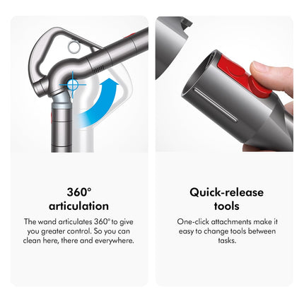 Dyson Big Ball|Powerful Bagless Vacuum Cleaner | Free Serv |Powerful Suction for Whole Home deep Cleaning |Suitable for All Floors |1.6L Large bin and 22ft Long Cord with auto retraction 