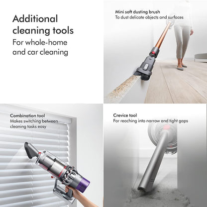 Dyson V11 Absolute Pro Cord-Free Vacuum Cleaner, Blue, Cartridge, 0.54 Litre, 1 Count 