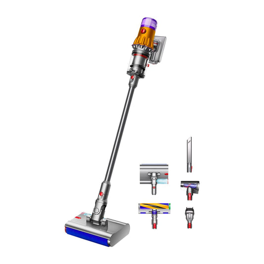Dyson V12S Detect Slim Submarine Wet And Dry Hepa Filter Vacuum Cleaner, 1 Count, 350Ml, Yellow 
