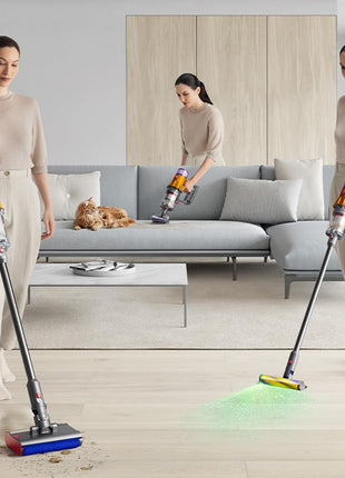 Dyson V12S Detect Slim Submarine Wet And Dry Hepa Filter Vacuum Cleaner, 1 Count, 350Ml, Yellow 