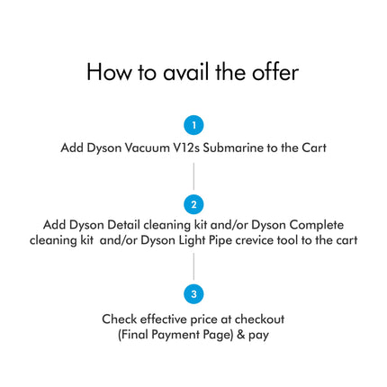 Dyson V12S Detect Slim Submarine Wet And Dry Hepa Filter Vacuum Cleaner, 1 Count, 350Ml, Yellow 