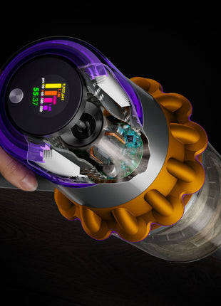 Dyson V15 Cartridge Detect Intelligent Cord-Free Vacuum Cleaner, Yellow 