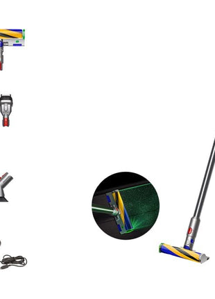 Dyson V15 Cartridge Detect Intelligent Cord-Free Vacuum Cleaner, Yellow 