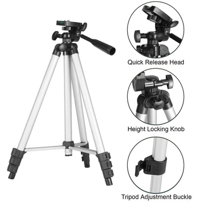 EACONN Telescopes, Telescope for Kids and Adults Beginners, 70mm Aperture 400mm Focus Length Refractor Travel Telescope with AZ Mount for Observe The Moon and Landscape 