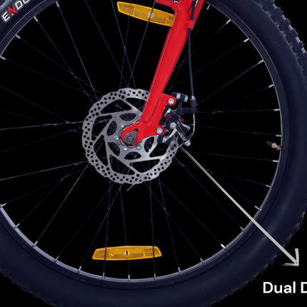 EAST COAST Carnage 24T Cycle with 7 Speed Gear (9years to 13 Years Big Kids) Rigid, 16 Inches, White 