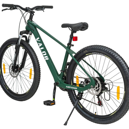 EAST COAST Valor 26T Cycle for Men, Women, Adults with Magnesium Frame, Without Carrier (Black) 