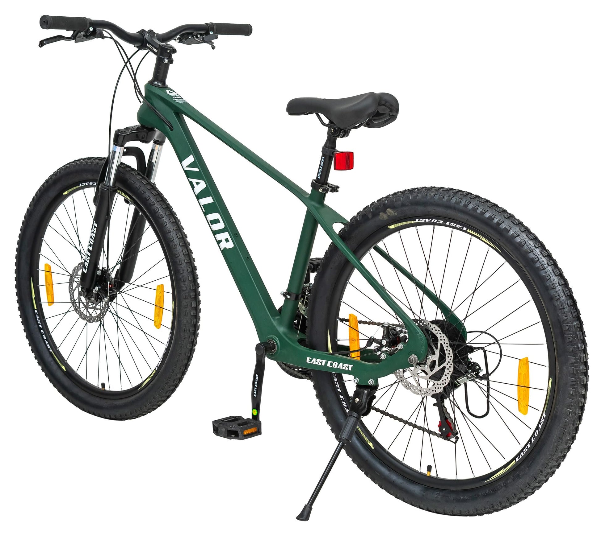 EAST COAST Valor 26T Cycle for Men, Women, Adults with Magnesium Frame, Without Carrier (Black) 