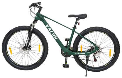 EAST COAST Valor 26T Cycle for Men, Women, Adults with Magnesium Frame, Without Carrier (Black) 