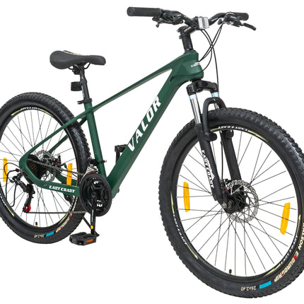 EAST COAST Valor 26T Cycle for Men, Women, Adults with Magnesium Frame, Without Carrier (Black) 