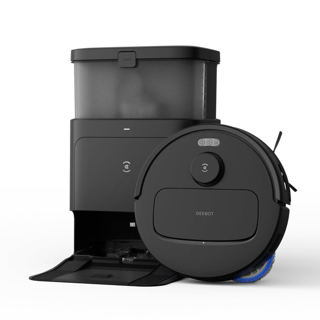 ECOVACS DEEBOT N30 Pro Omni Robot 2-in-1 Vacuum and Mop,10000 Pa Suction, TruEdge Adaptive Edge Mopping, ZeroTangle 2.0 Technology, Hot Air-Drying, Self-Emptying, Auto-Lift Mopping, Wet & Dry cleaning 