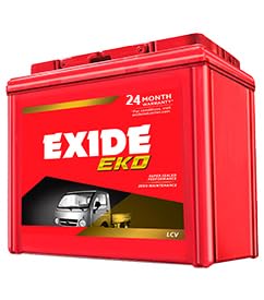 EXIDE EKO FEK0-EKO60R 60Ah 3 Wheeler battery 24 Months Warranty 