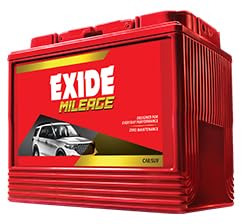 EXIDE MILEAGE 40Ah FML8-ML40LBH Car Battery 60 months warranty (30 FOC and 30 Pro-Rata) 
