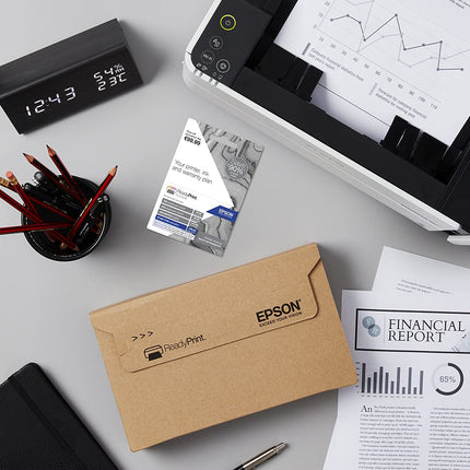 EcoTank ET-M1170 A4 Monochrome Printer with Ink Tank and Wi-Fi 