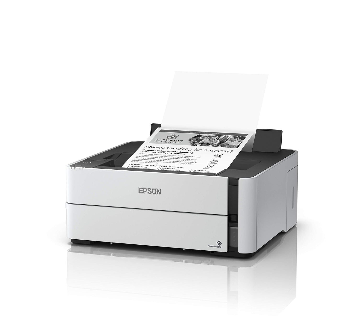EcoTank ET-M1170 A4 Monochrome Printer with Ink Tank and Wi-Fi 