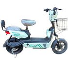 Electric Scooter for Adult’s Commuter with TNE Rechargeable Battery, No RTO Registration or DL Required, 60kms Range & 25kmph Power by 250W Motor, Comfortable Wider Deck E-Bike (Green) 