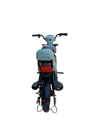 Electric Scooter for Adult’s Commuter with TNE Rechargeable Battery, No RTO Registration or DL Required, 60kms Range & 25kmph Power by 250W Motor, Comfortable Wider Deck E-Bike (Green) 