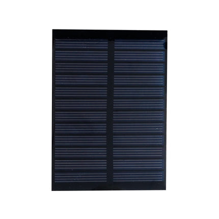 Electronic Spices 99 x 69 x 03 Mini Solar Panel With Mdf Base Diy Screw Type 6V-180 mA For school & Industrial Mini Science Robotic Projects (Square Shape) 