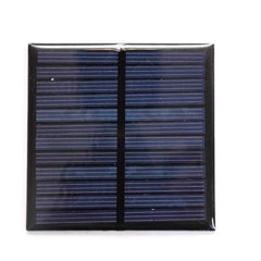 Electronic Spices Solar for DIY Square Shape Mini Solar Panel 6V-100 mAh (70 x 70 x 03 mm) 