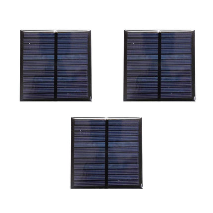 Electronic Spices Solar for DIY Square Shape Mini Solar Panel 6V-100 mAh (70 x 70 x 03 mm) 