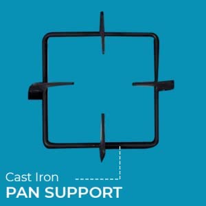 Elica Hob 3 Burner Auto Ignition Built-In Hob or Hobtop| Sabaf Italian Burners | Toughened Glass Top | 5 Yrs Warranty on Glass & Valves | 2 Yrs Comprehensive | Flexi Hct 360 Dx Lotus Bk, Black 