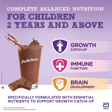 Ensure Complete & Balanced Nutrition Drink For Adults 2kg, Vanilla Flavour & Pediasure Health and Nutrition Drink Powder 1kg, Premium Chocolate Flavour Value Pack 