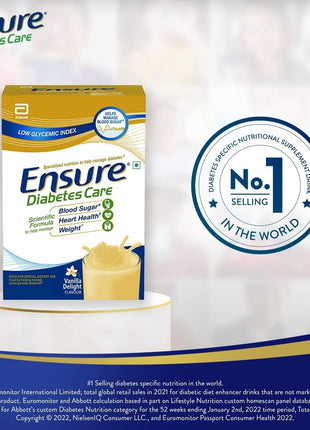 Ensure Diabetes Care- Nutrition to Help Control Blood Sugar Levels- 200gms (Vanilla Flavour) 