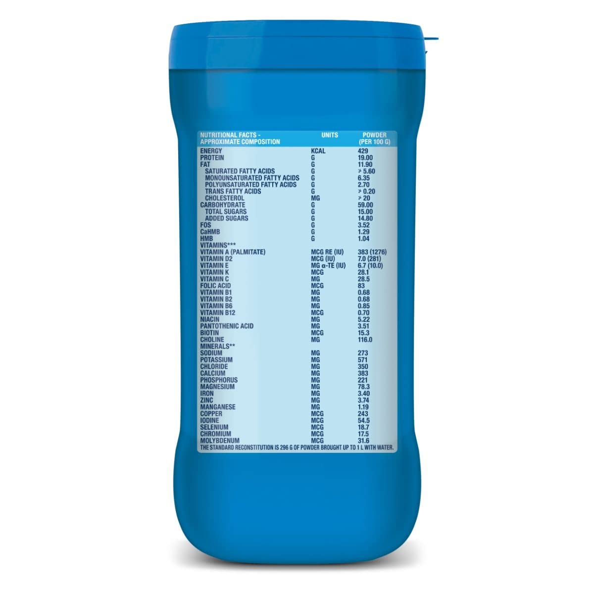 Ensure Plus Powder - 1 Kg (Vanilla), Blue 