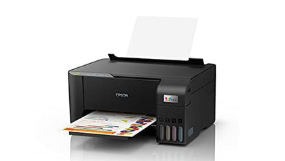 Epson Colour Ecotank L3210 A4 All-in-One Ink Tank Printer, Black 