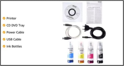 Epson EcoTank L3211 All-in-One Ink Tank Printer (Black) 