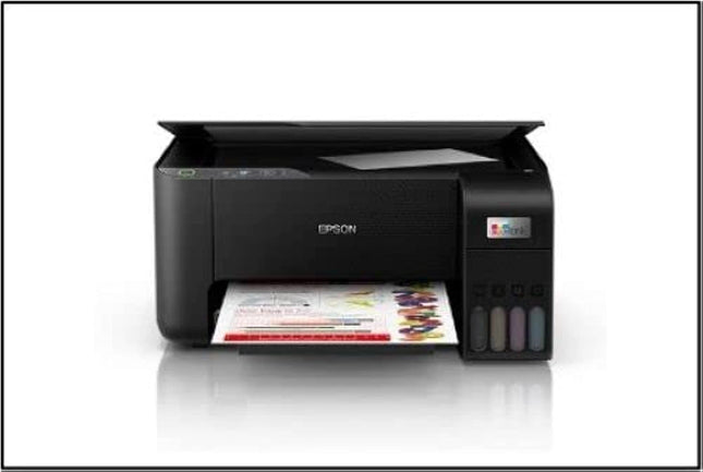 Epson Ecotank L3250 A4 Wi-Fi All-in-One Ink Tank Colour Printer Ink, Black 