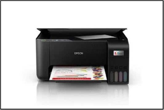 Epson Ecotank L3250 A4 Wi-Fi All-in-One Ink Tank Colour Printer Ink, Black 