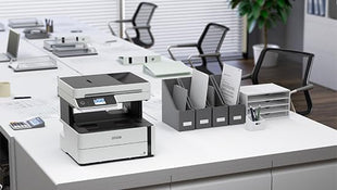 Epson Ecotank Monochrome M3170 All-in-One Duplex Wi-Fi Inktank Printer, White 