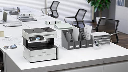 Epson Ecotank Monochrome M3170 All-in-One Duplex Wi-Fi Inktank Printer, White 