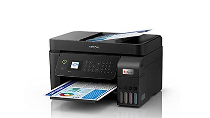 Epson L5290 Wireless All-in-One Print, Scan, Copy, Fax with Adf Color Home Inkjet Printers, Black 