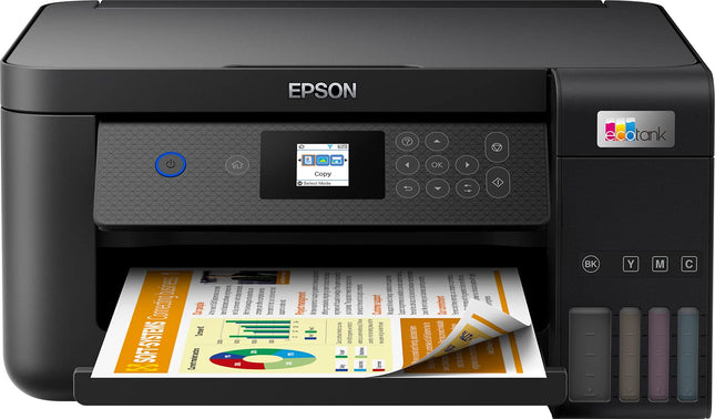 Epson Wireless Ecotank L4260 A4 Wi-Fi Duplex All-in-One Ink Tank Color LED Printers, Black 