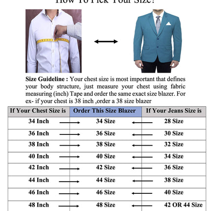 FAVOROSKI Designer Men's Slim Fit Notched Lapel Single Breasted Solid Blazer, Navy Blue (FAVBL161134-NBLUE-5XL) 