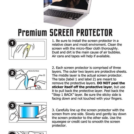 FEDUS Polycarbonate Clear Hd Full Screen Protector Guard Scratch Protector for 15.6 Inch Laptop 