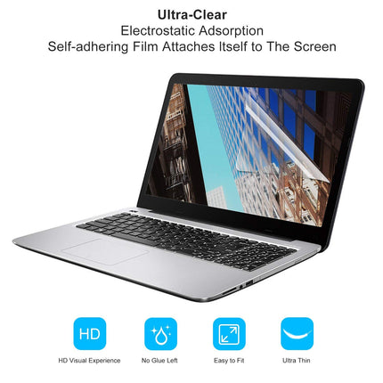 FEDUS Polycarbonate Clear Hd Full Screen Protector Guard Scratch Protector for 15.6 Inch Laptop 