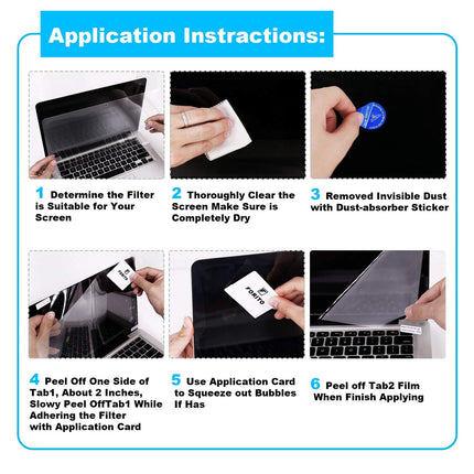 FEDUS laptop screen guard 15.6 inch| laptop protector, laptop scratch guard, laptop screen cover for 15.6 inches, Laptop Screen Protector For All Laptop 