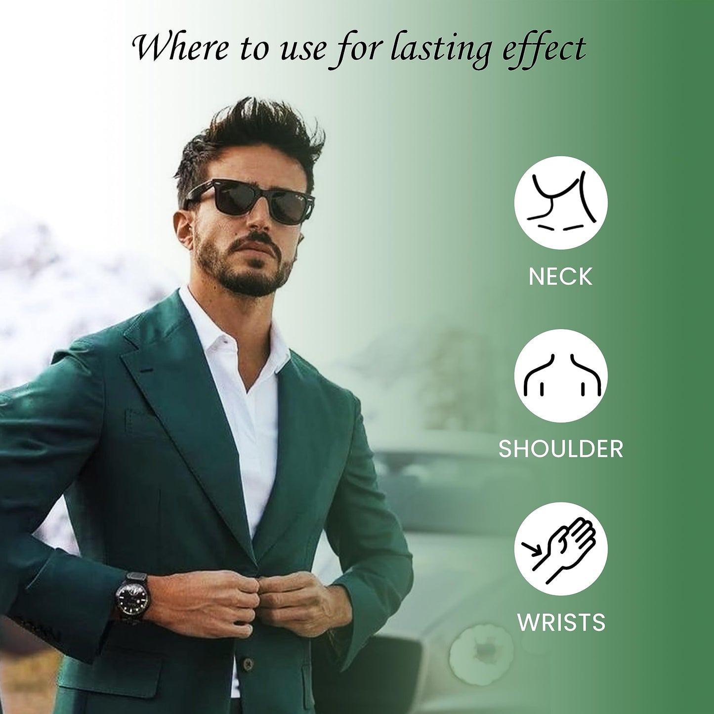 FRENCH ESSENCE Premium Aerosol Perfume For Men | Luxury Perfume | Eau De Parfum Set Long Lasting Smell, Gift Purpose, Fresh Scent (Recharge) 60 Ml Citrusy, Musk Edp 
