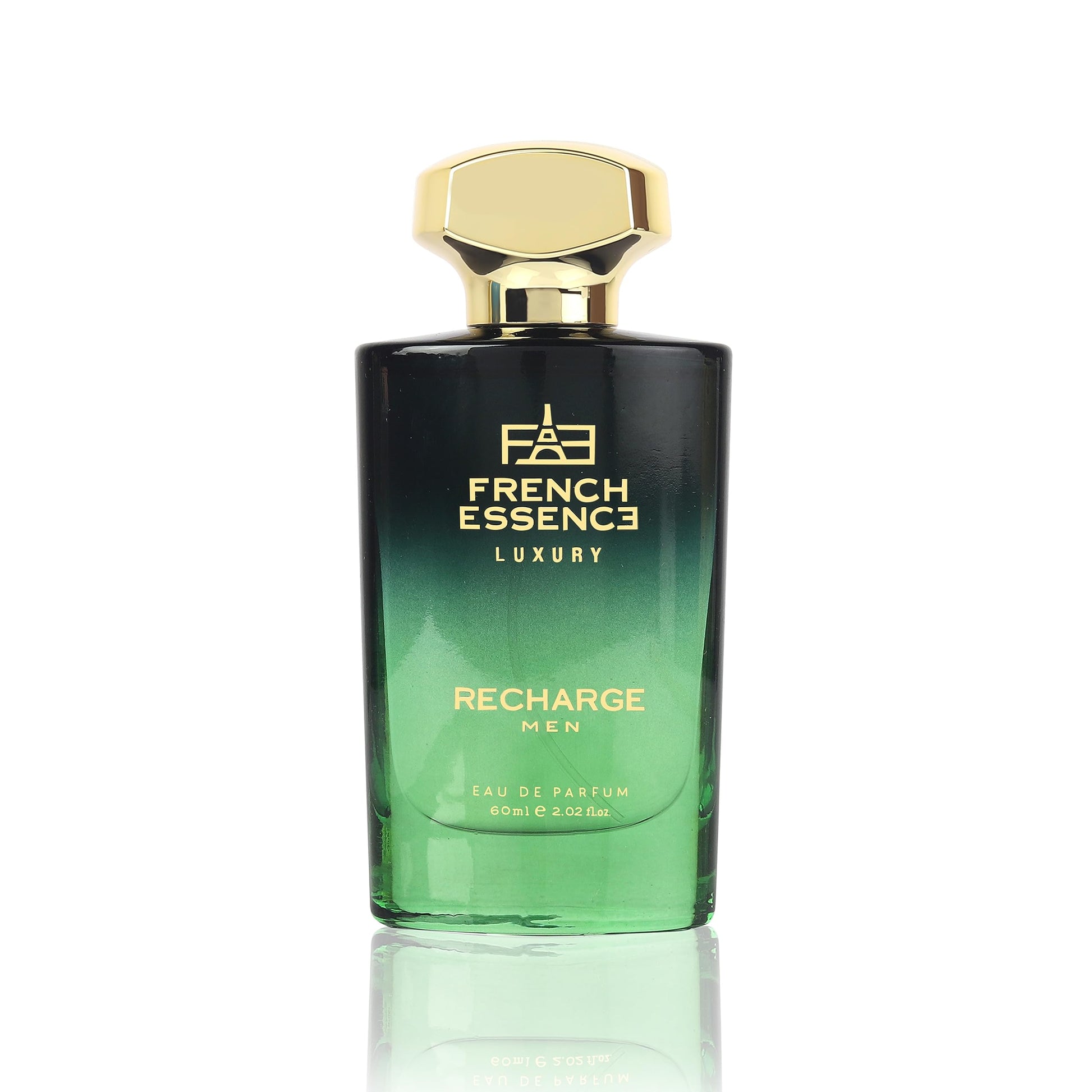FRENCH ESSENCE Premium Aerosol Perfume For Men | Luxury Perfume | Eau De Parfum Set Long Lasting Smell, Gift Purpose, Fresh Scent (Recharge) 60 Ml Citrusy, Musk Edp 