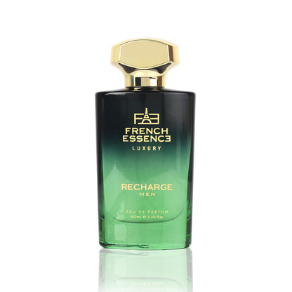 FRENCH ESSENCE Premium Aerosol Perfume For Men | Luxury Perfume | Eau De Parfum Set Long Lasting Smell, Gift Purpose, Fresh Scent (Recharge) 60 Ml Citrusy, Musk Edp 