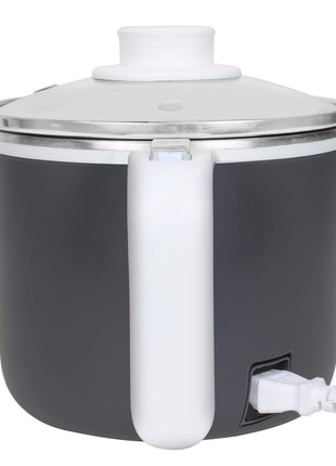 Faber 1.2 Liter Multi Cooker with 700 watt, FMC 1.2 BK, Black, Small, (MC 1.2L) - Stainless Steel, Outer Lid 