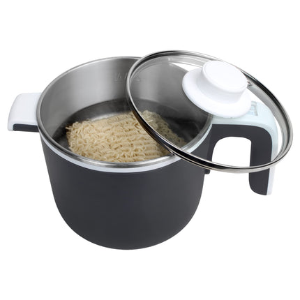 Faber 1.2 Liter Multi Cooker with 700 watt, FMC 1.2 BK, Black, Small, (MC 1.2L) - Stainless Steel, Outer Lid 