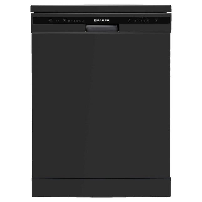 Faber 12 Place Settings Dishwasher (FFSD 6PR 12S, Neo Black, Best suited for Indian Kitchen, Hygiene Wash) 