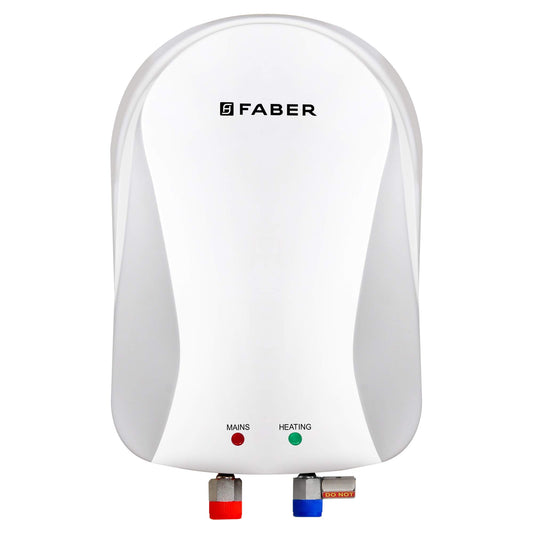 Faber 3Ltr 4.5KW Instant Water Heater (FWG Insta 3L / 4.5 kw), 5 Year Warranty on Tank, White 