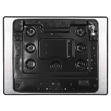 Faber 4 Burner 70Cm HOB |Auto Ignition| HOB PRIME HT704 CRS BR CI AI |Metal Knobs| Cast Iron Pan Support |HOB/Cooktop Hybrid| Black Glass Finish |5 Yrs Warranty On Glass & Valve | 2 Yrs On Burner 